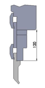 High-duty wedge clamping of press brake punch