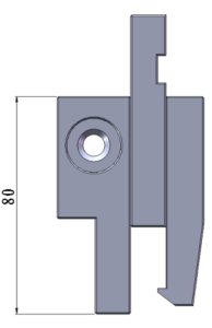 machnist press brake punch clamp Suited to install the upper tooling quickly