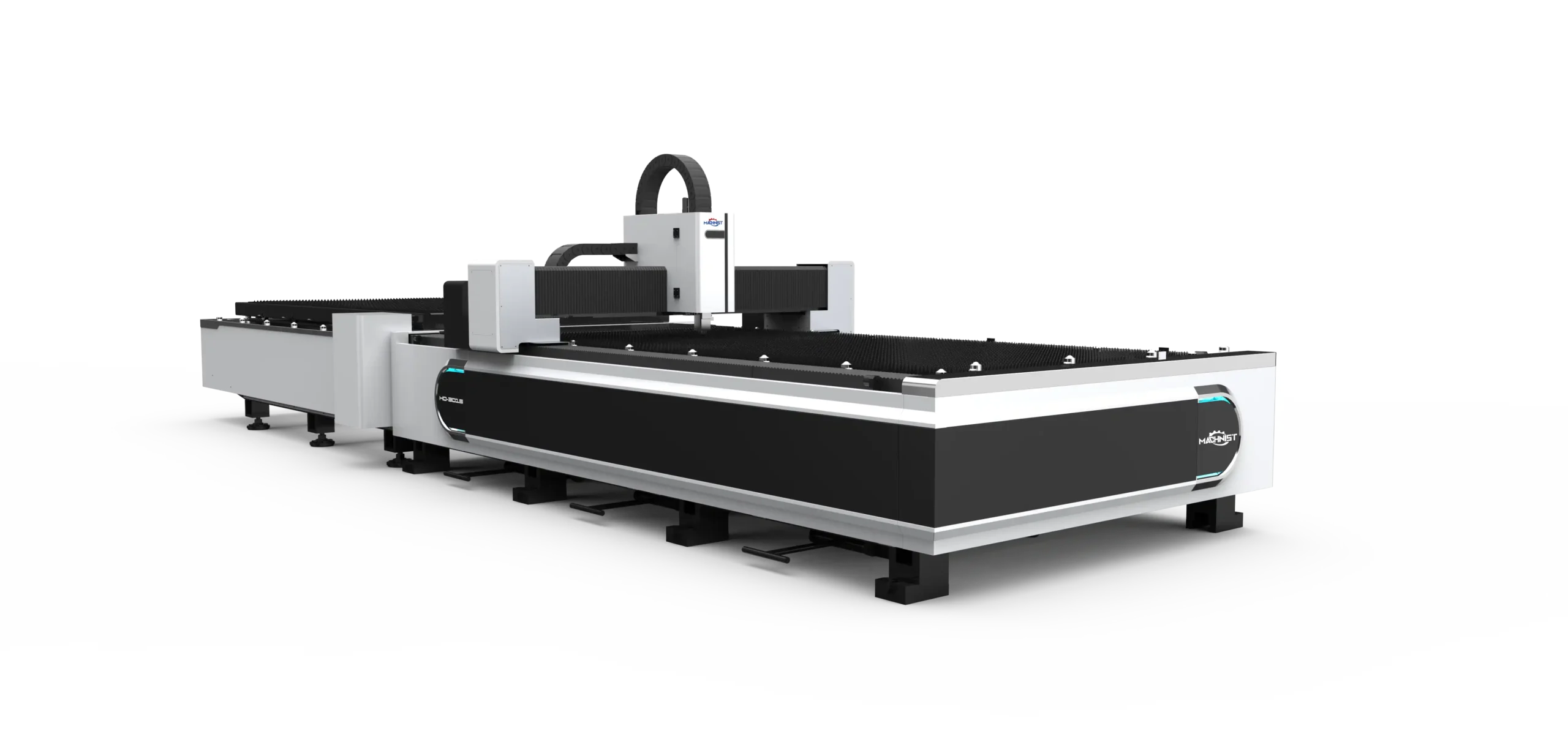 double bed fiber laser cutting machine