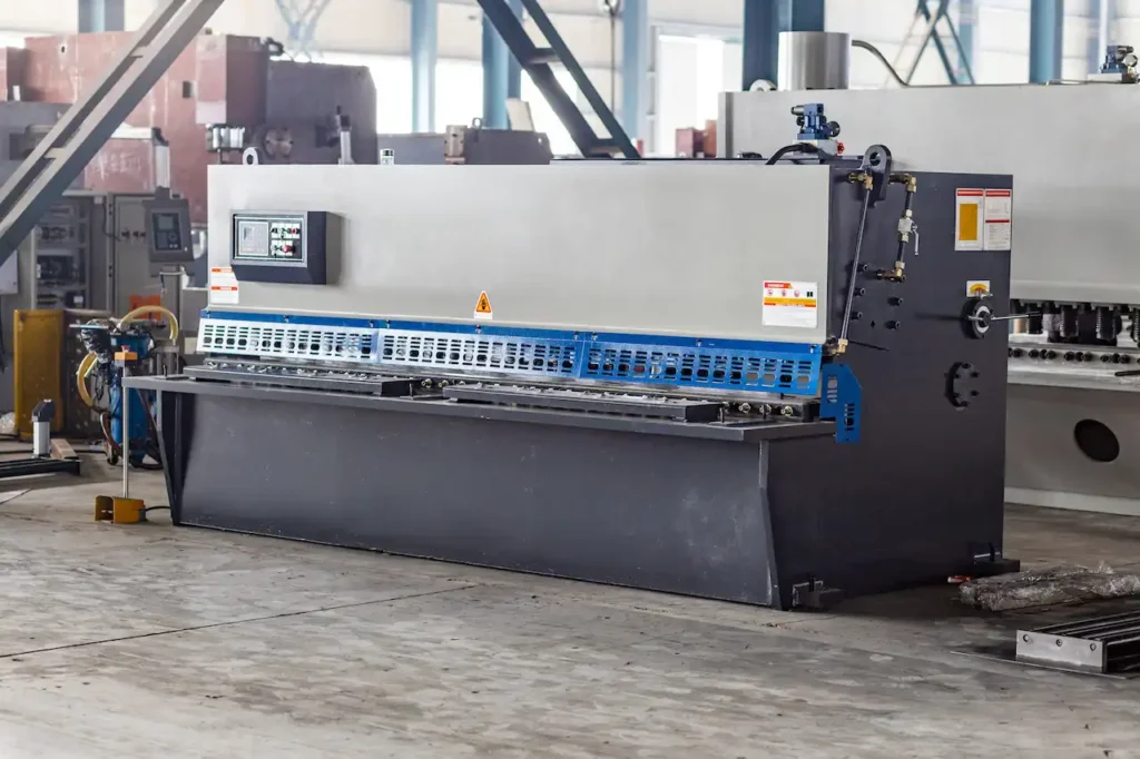 machnist swing beam shearing machine