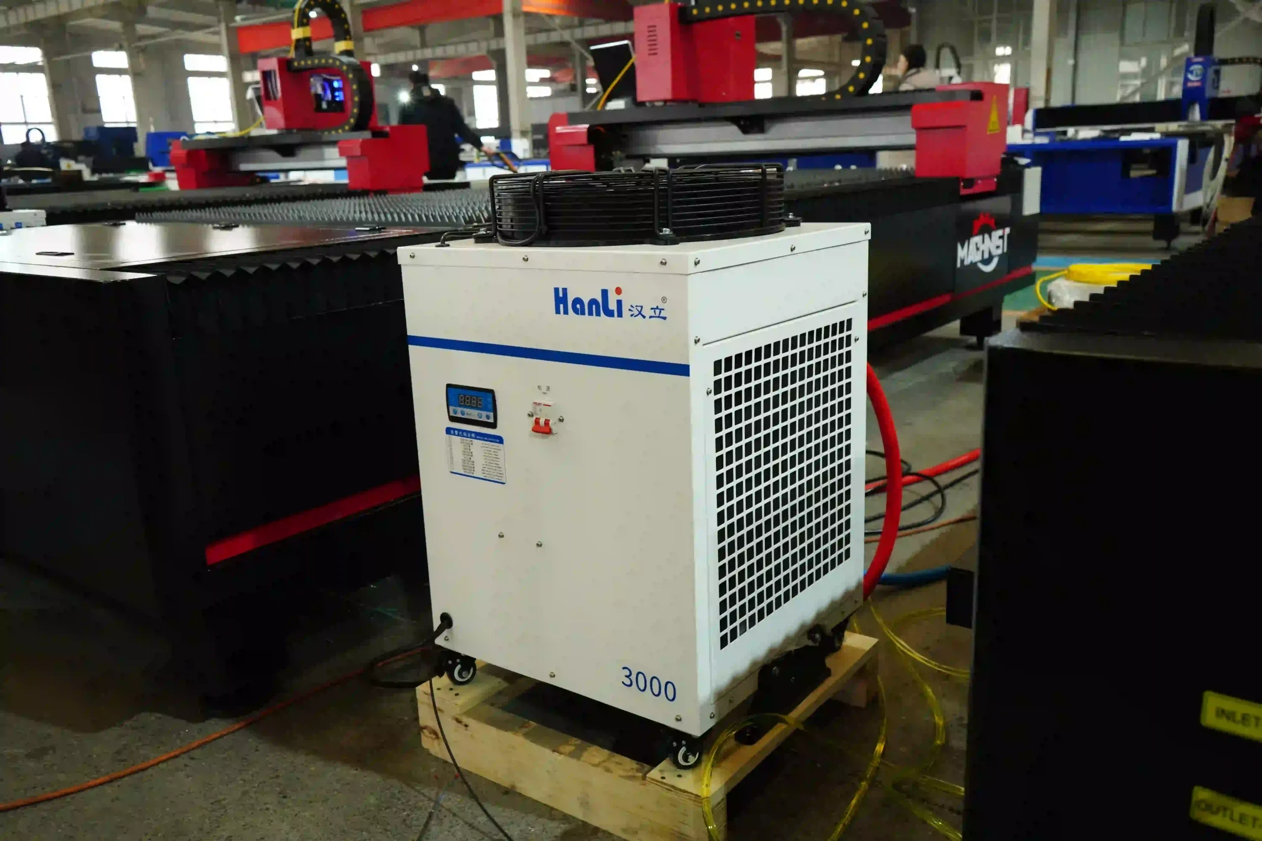 Hanli water chiller for 3000W fiber laser cutting machine