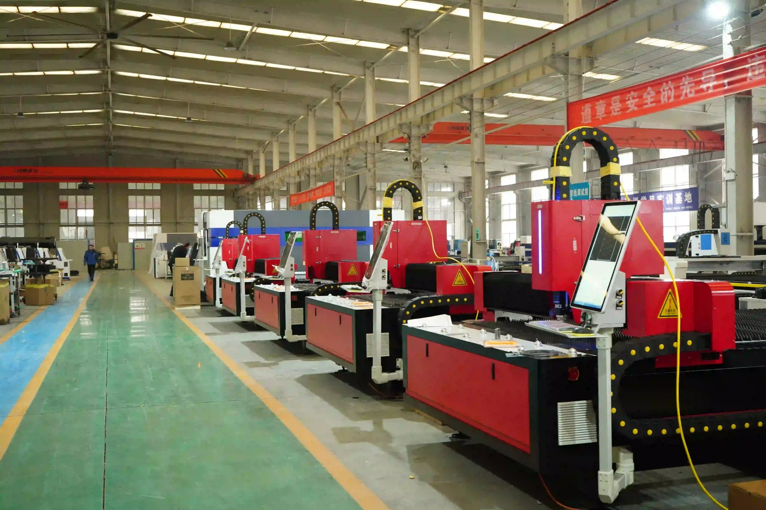Factory inspection or cutting sample of MACHNIST 3015 3000W fiber laser cutting machine