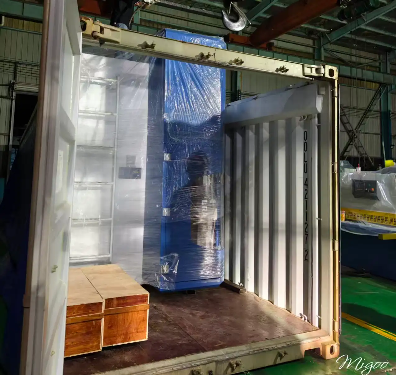 machnist Export Packing for Safe Delivery