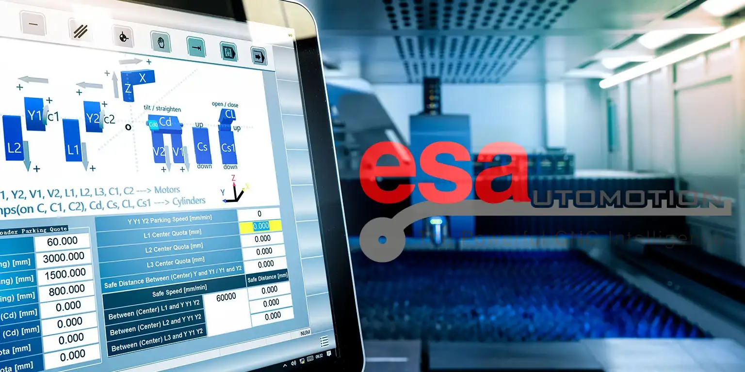 esaS829 press brake controller machnist esautomotion