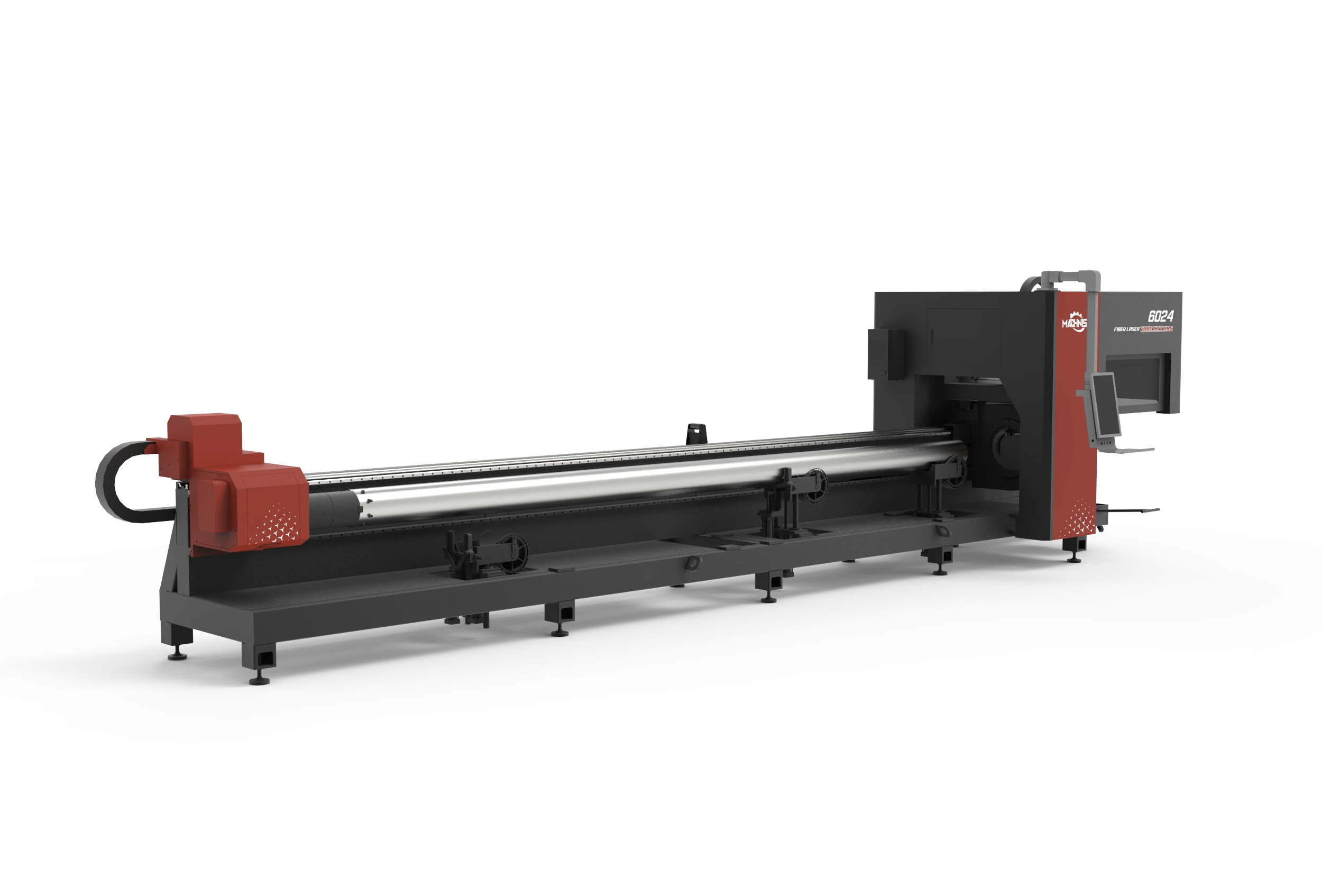 Vertical Plate-Welded Machine Bed of Tube Laser Cutting Machine