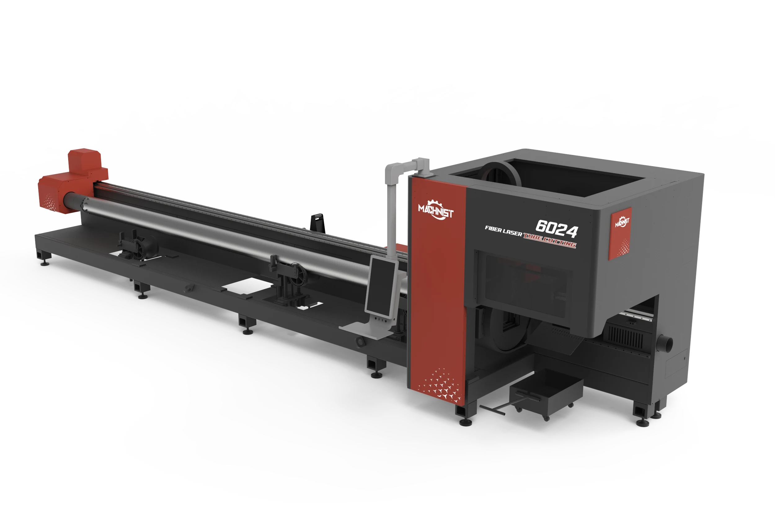 MACHNIST T2360F-A Two-Chuck Tube Laser Cutting Machine