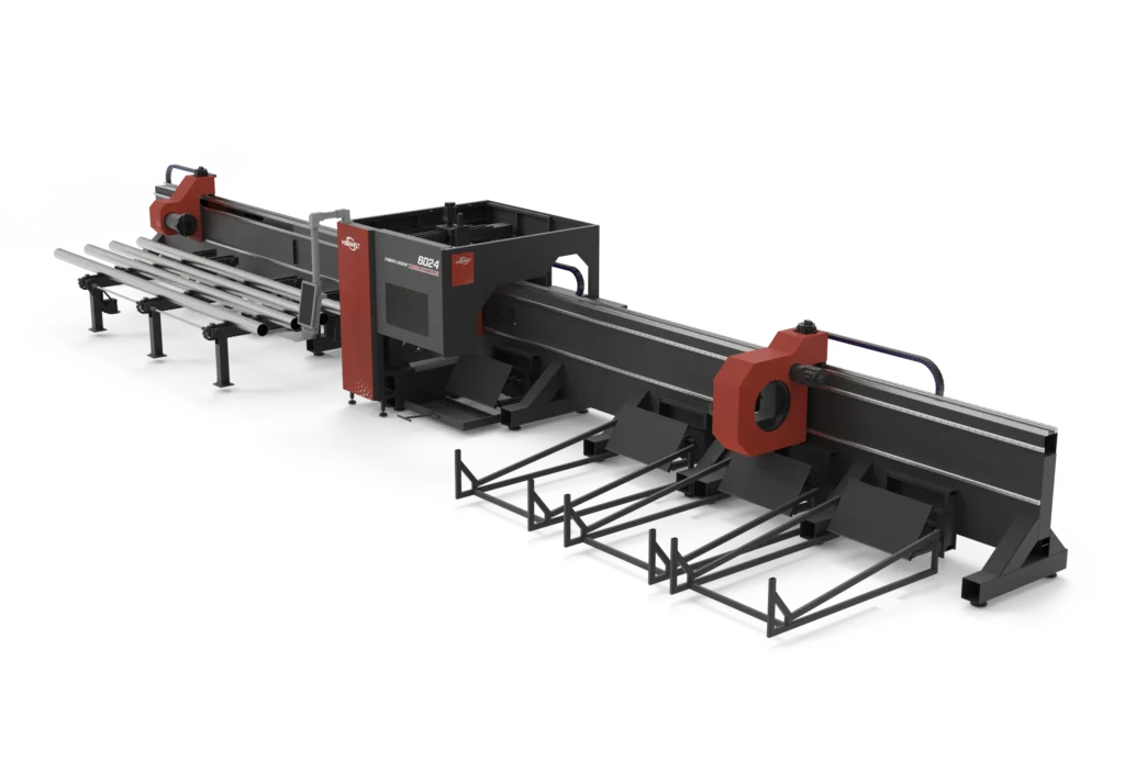 3 chunks pipe laser cutting machine